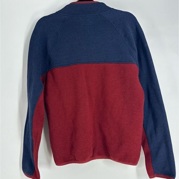 J.CREW Men’s Colorblock Polartec Nordic Half Zip Pullover Sweater Sz S - Picture 4 of 8